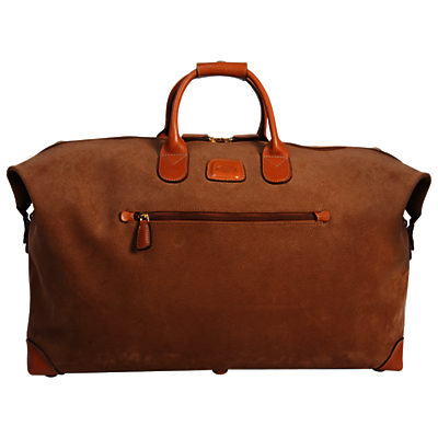 Bric's Life Clipper Medium Holdall Light Brown Bric's Life Clipper Medium Holdall Light Brown